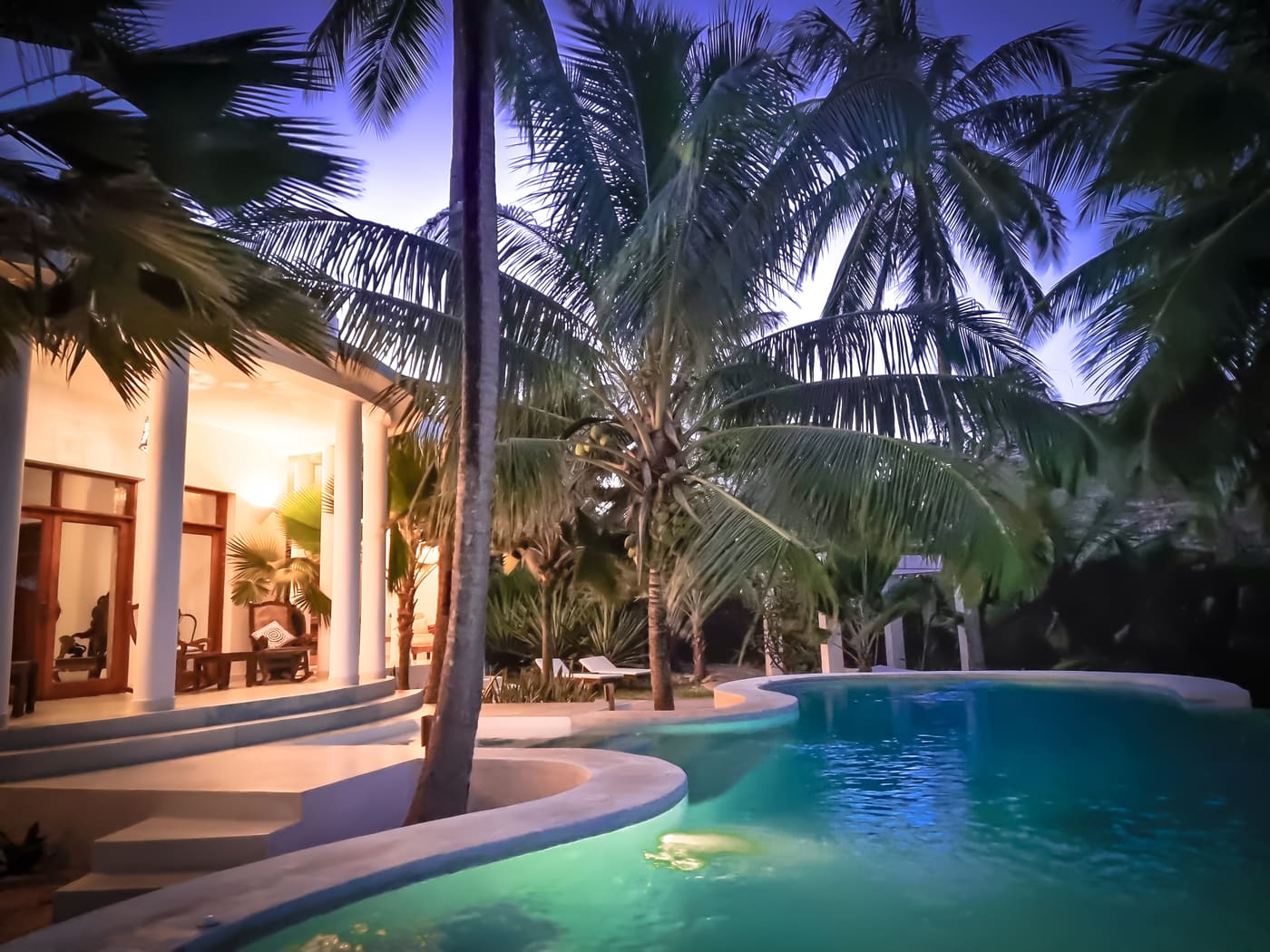 Hotel en Zanzíbar con Piscina Infinita: Vistas de la Costa Este en Hotel Matlai