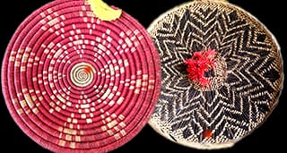 baskets made in zanzibar