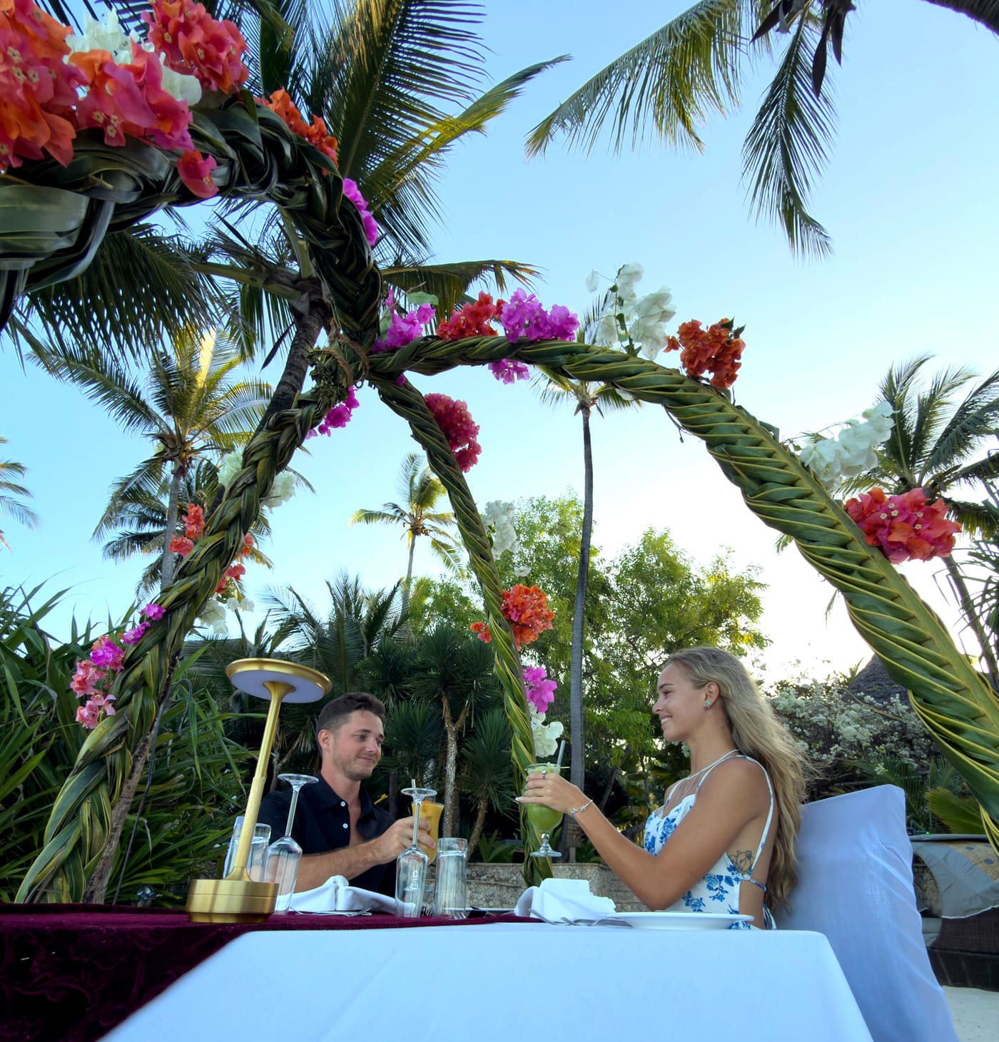 romantic dinner