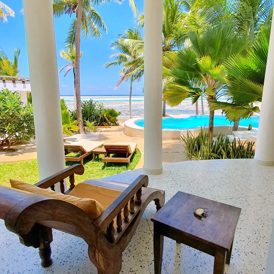 Zimmer Jua | Blick vom privaten Balkon