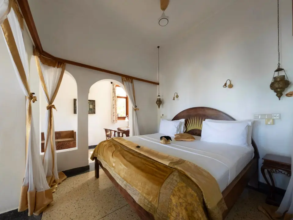 Zimmer Jua Schlafzimmer – Villa Kidosho Sansibar