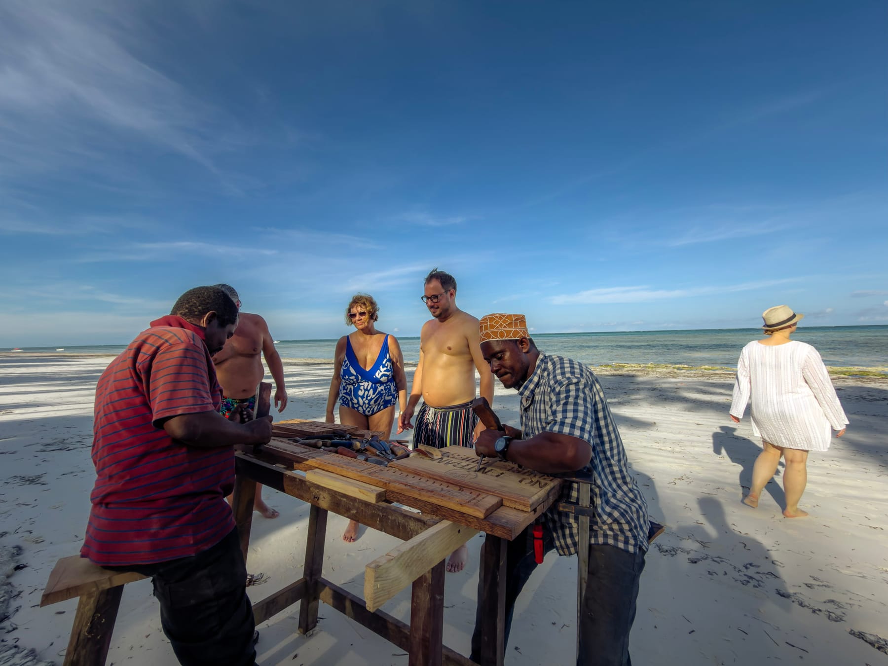 A Zanzibari wood carving made for Matlai guests